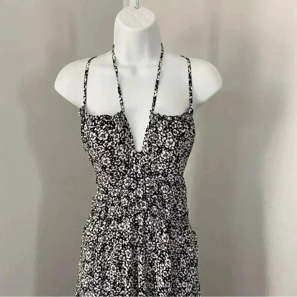 NWT Maaji Pansy Floral Holly Maxi Coverup Dress size Large - Picture 4 of 13